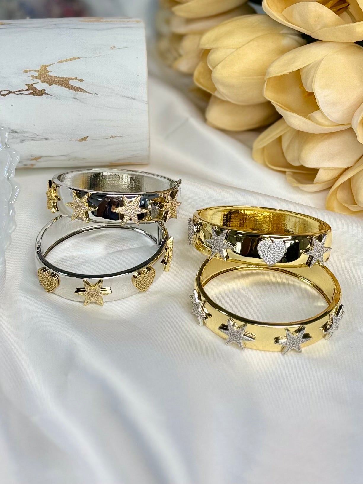 Maximalist Bangles